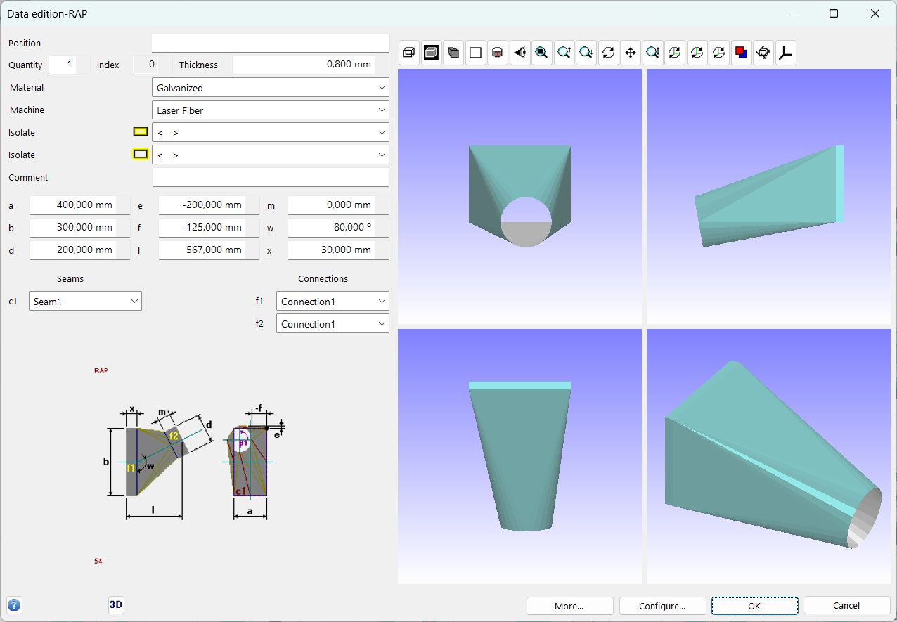 Duct_-_Rectangle_to_Round_Transition_Duct_Figure_with_Seams_and_Connections24